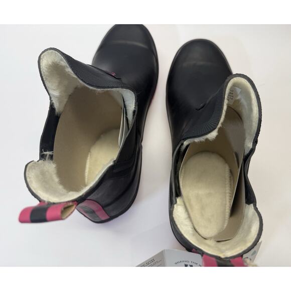Joules Original Wellibob Pink Rubber Boot's Women's Size 10 New With Box - Picture 11 of 12